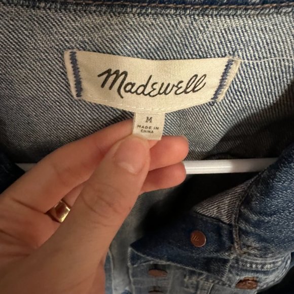 Madewell The Jean Jacket in M - Picture 5 of 7